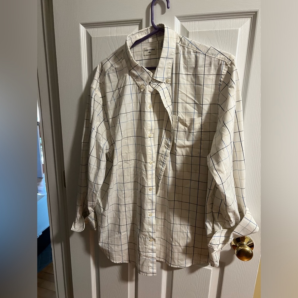 Dockers XL long sleeve button up
